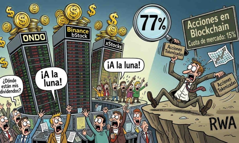 Acciones tokenizadas triplican su cuota: Ondo y Binance lideran con US$ 2.800M