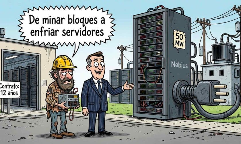 AIB abandona minería Bitcoin: contrato de 12 años por 50 MW para IA