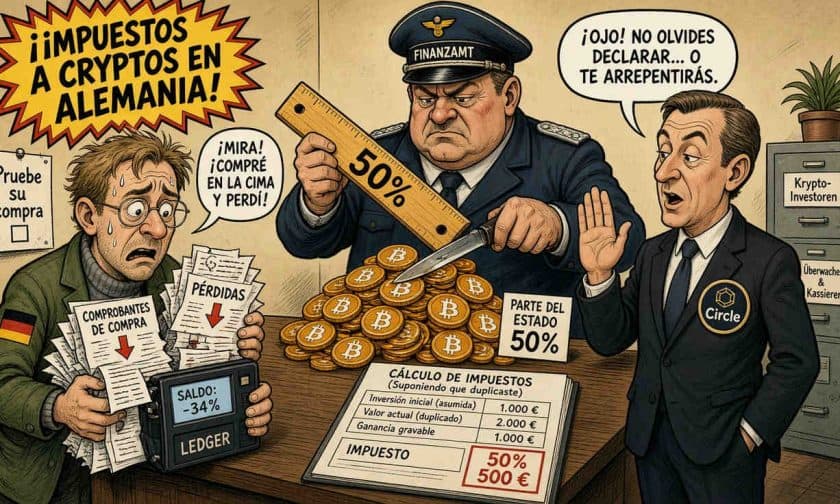 Alemania propone impuesto cripto del 50%: qué significa para inversores
