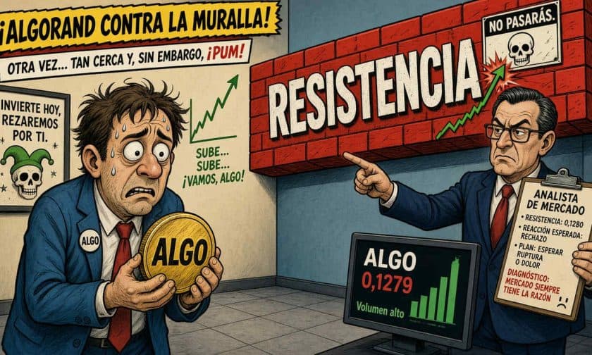 ALGO cae 0,85% el 5 de octubre: señales técnicas mixtas