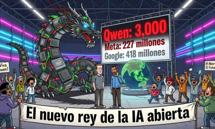 Alibaba Qwen supera 3.000 millones de descargas y lidera la IA abierta