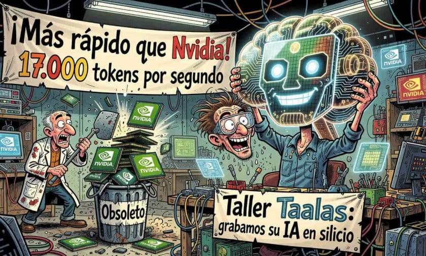 AMD compra Taalas: chips de IA con 17.000 tokens/segundo