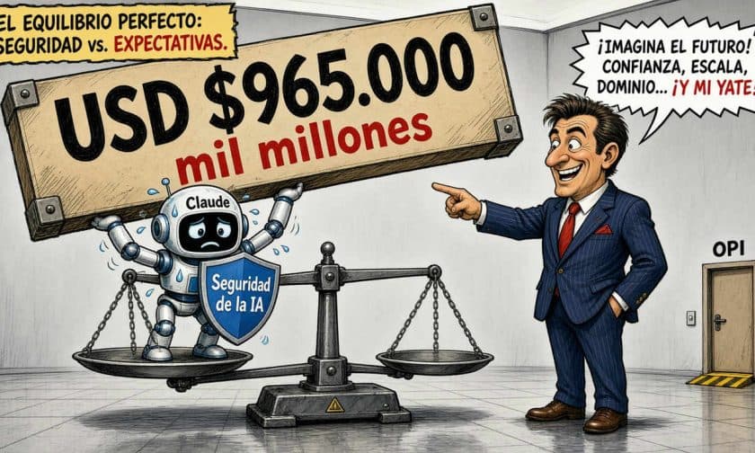 Anthropic alcanza USD $965.000 millones y avanza hacia su OPI