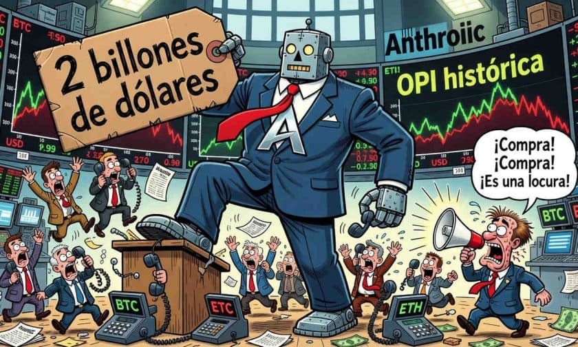 Anthropic apunta a OPI de US$ 2 billones, la mayor de la historia