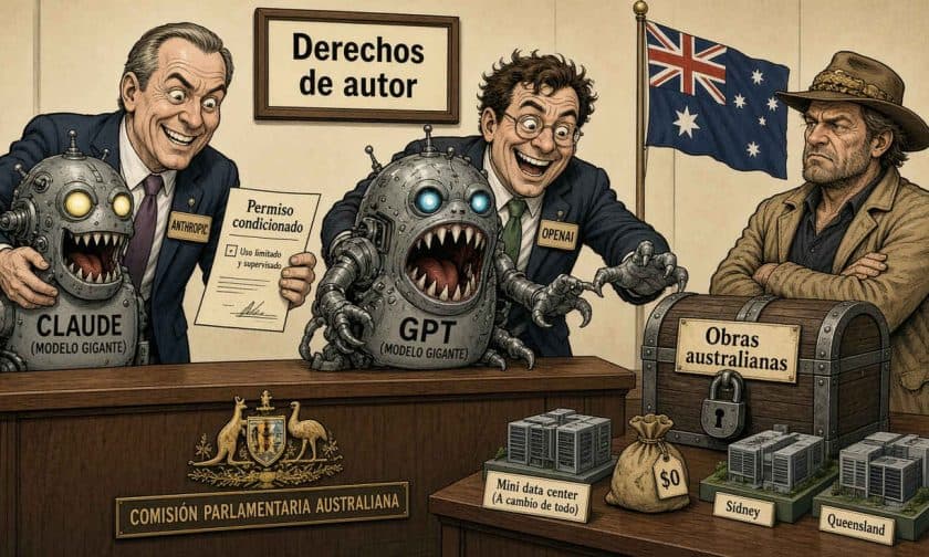 IA en Australia: Anthropic y OpenAI presionan por flexibilizar derechos de autor