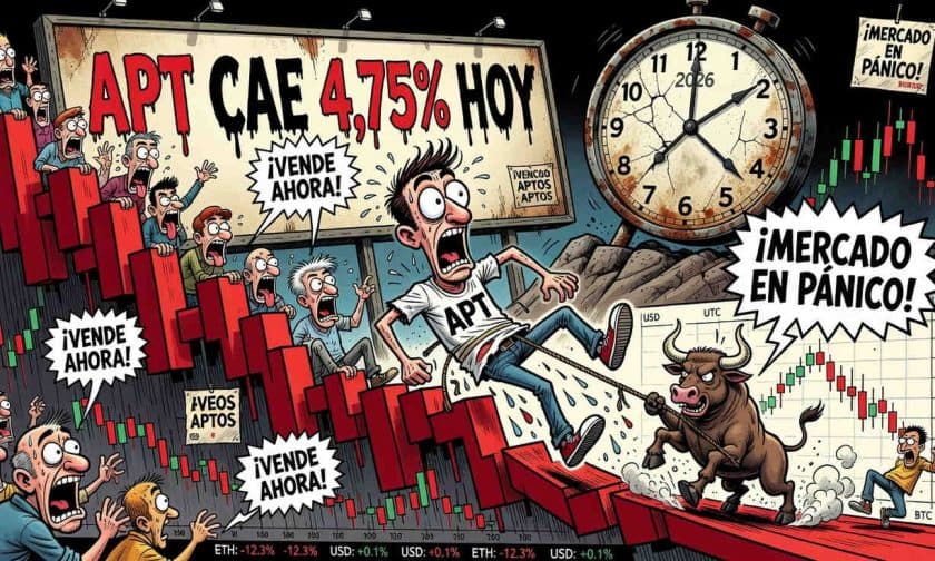 Aptos cae 4,75% y toca mínimo de 52 semanas