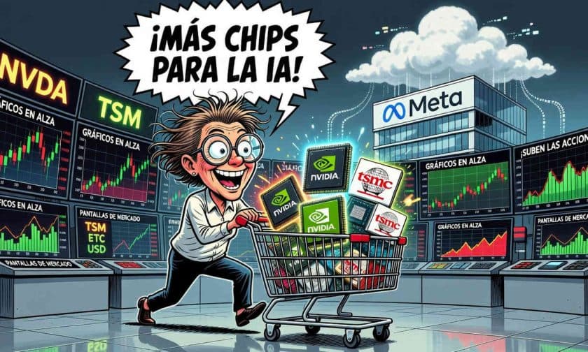 Ark Invest compra Nvidia y TSMC tras alza de capex de Meta