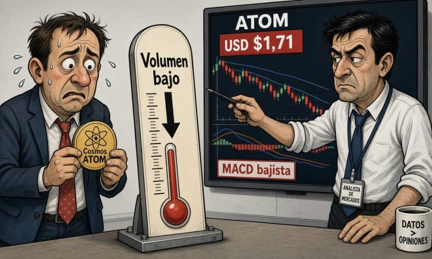 ATOM cae 1,92%: análisis técnico y niveles clave