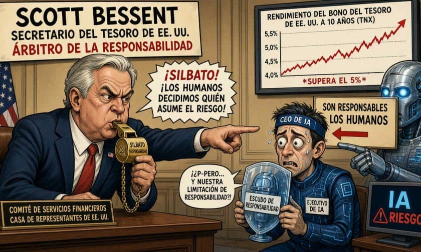IA: Bessent rechaza escudo legal para desarrolladores