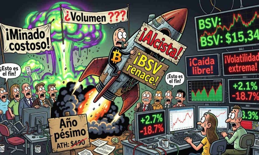 Bitcoin SV rebota 7,8% en la semana: análisis de soportes
