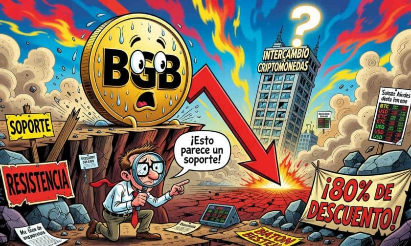 BGB token: rebote del 2,16% pero sigue 80% bajo su máximo