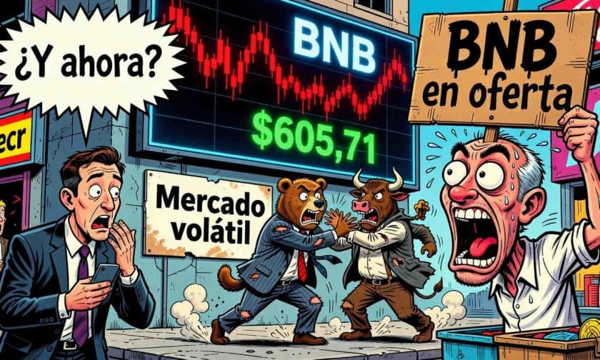 BNB a US$ 605,71: análisis técnico y niveles clave