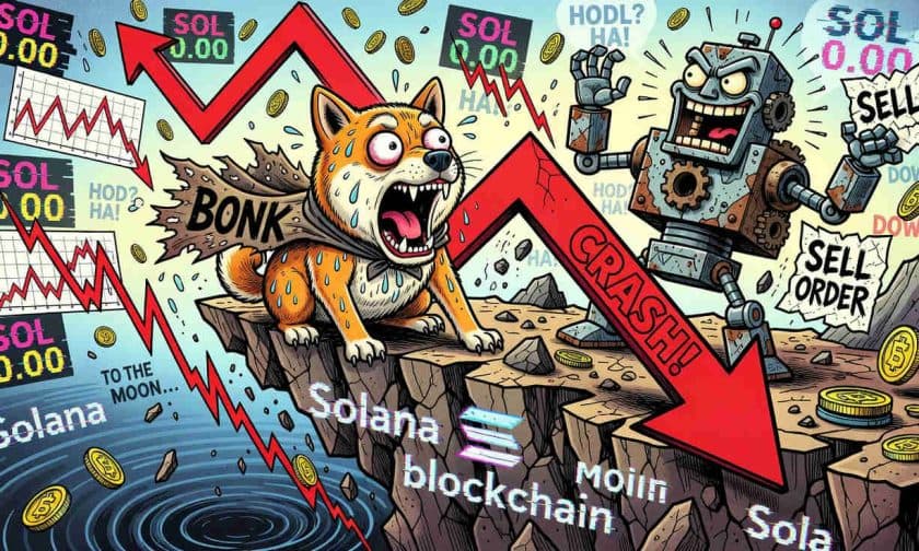 BONK cae 5% en 24 horas: análisis técnico de la memecoin