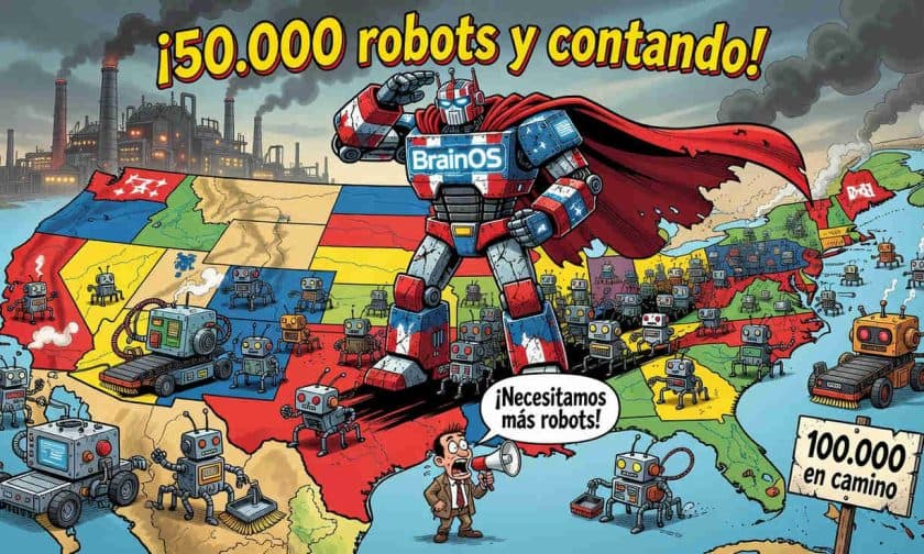 Brain Corp supera 50.000 robots: crecimiento 68% en 2026