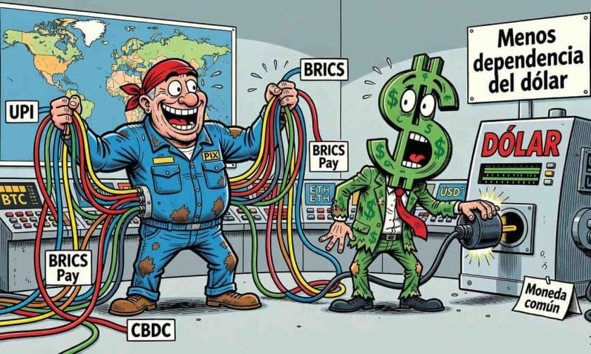 BRICS abandona moneda común y apuesta por red de pagos integrada