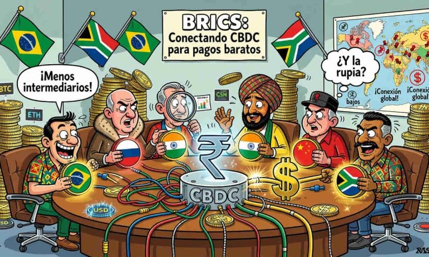 BRICS vincula CBDC: plan para reducir costos de transferencias