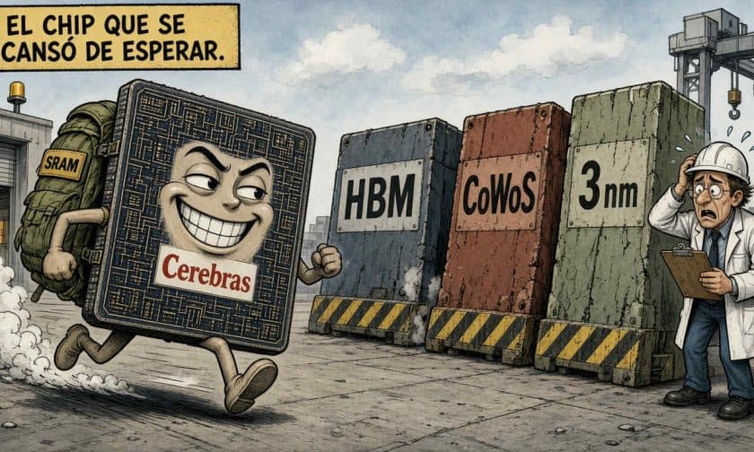 Chips de 5 nm: cómo Cerebras esquiva cuellos de botella de IA