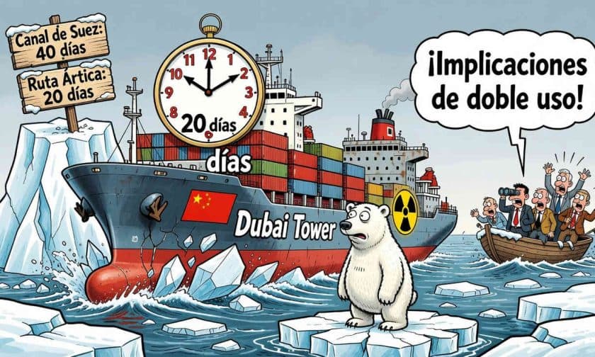 Ruta Ártica: China inaugura primer servicio semanal de contenedores a Europa