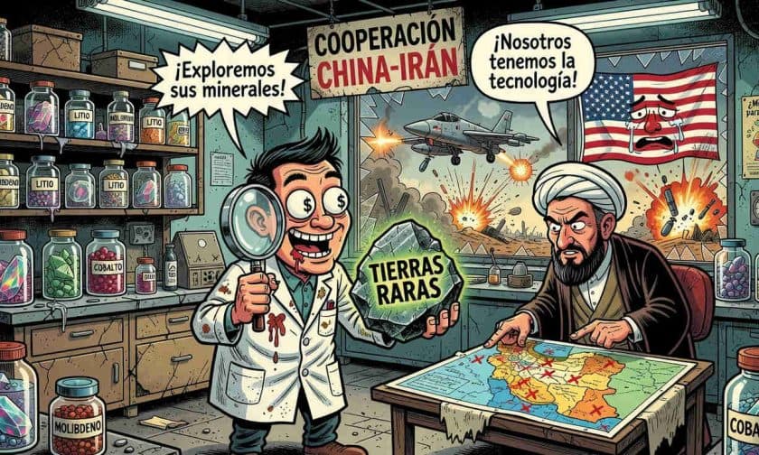 China colabora con Irán en tierras raras: US$4.200 por taller