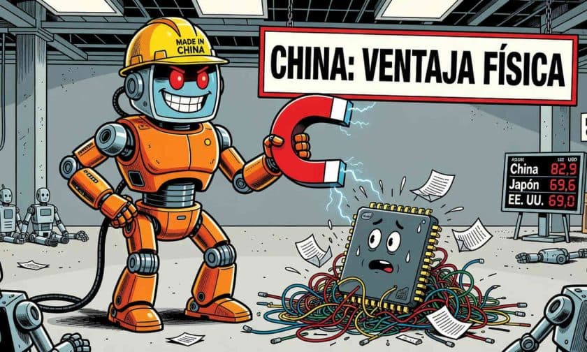IA física: China lidera con 82,9 puntos frente a EEUU