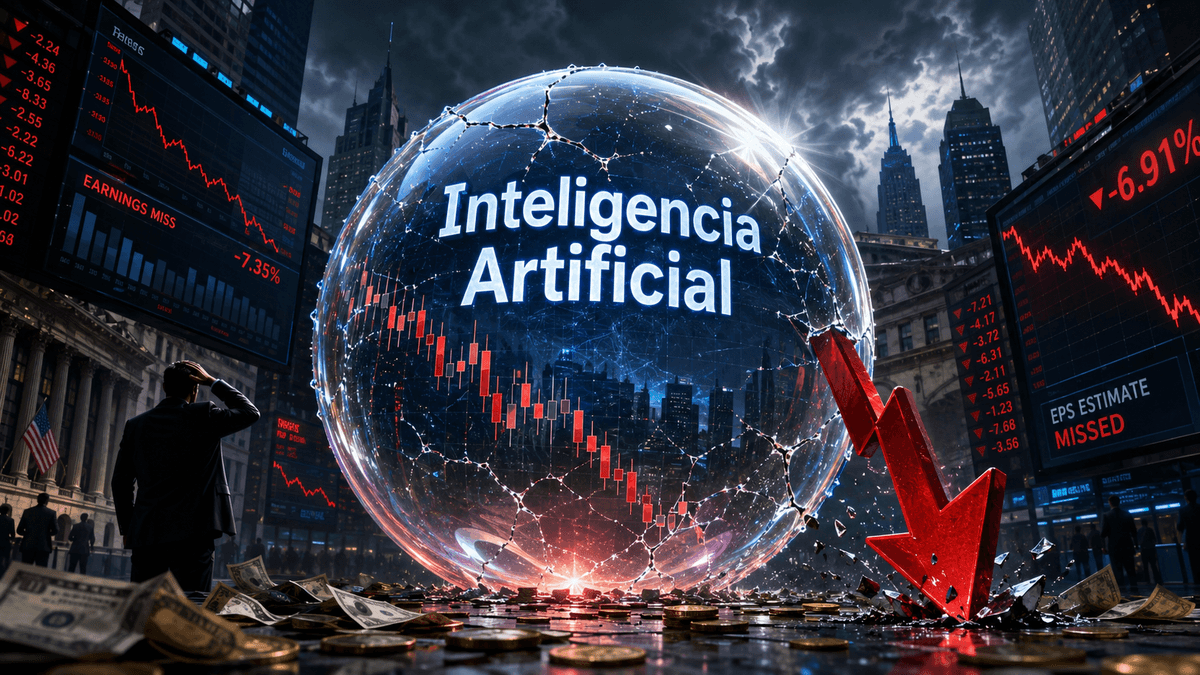 Crash bursátil por IA: por qué el BCE alerta sobre valuaciones insostenibles