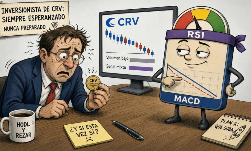 CRV cae 4,49% el 6 de octubre: análisis técnico sin catalizador claro