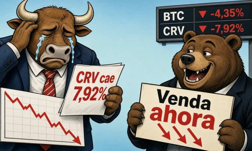 CRV cae 7,92% en 24 horas: análisis técnico y niveles