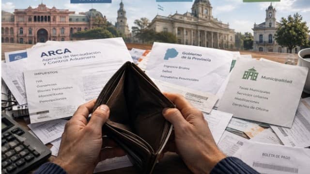 43 impuestos en 2026: cuánta carga tributaria paga un argentino