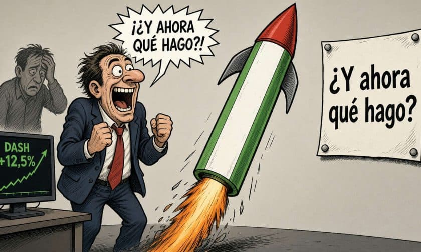 DASH sube 12,5% en 24 horas: análisis técnico y riesgos