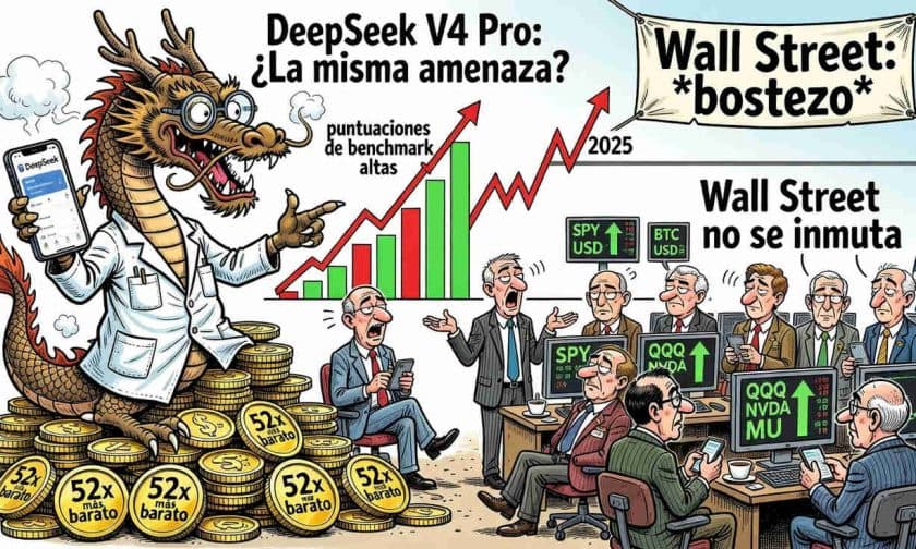 DeepSeek V4 Pro: 52 veces más barato que Claude