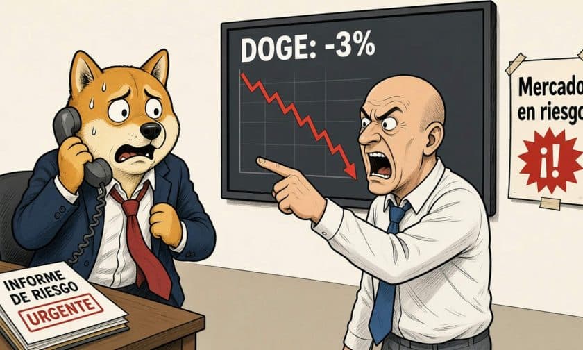 Dogecoin cae 3% y prueba soporte clave en US$ 0,092