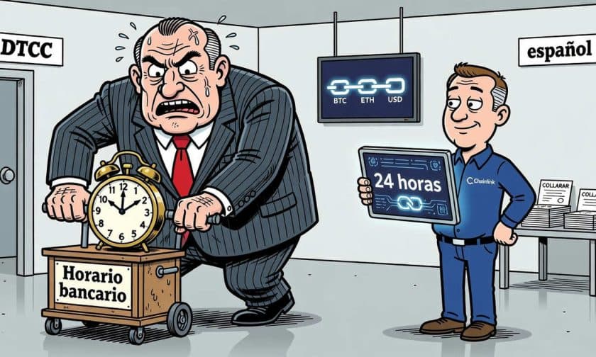 AppChain DTCC-Chainlink: gestión de garantías 24/7 desde Q4 2026
