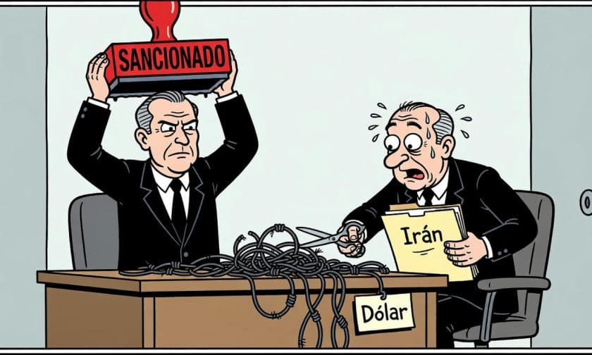 Sanciones sin aviso: EE.UU. presiona a bancos que operen con Irán