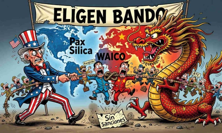 IA global: EE.UU. obliga a 35 países a elegir entre Pax Silica y WAICO