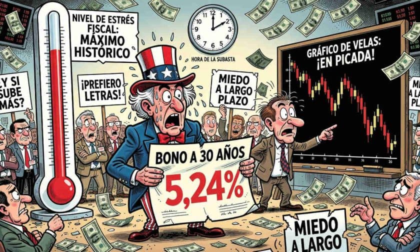 Deuda a 30 años: EE.UU. pagará tasas máximas en 25 años