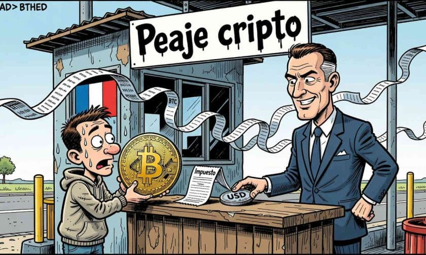 Francia debate gravar conversiones de cripto a stablecoins