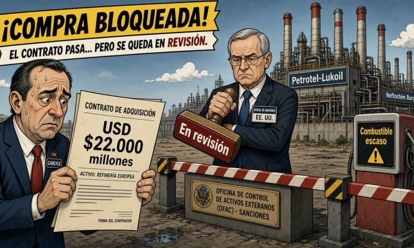 Venta de Lukoil por USD 22.000 millones sigue en revisión de OFAC