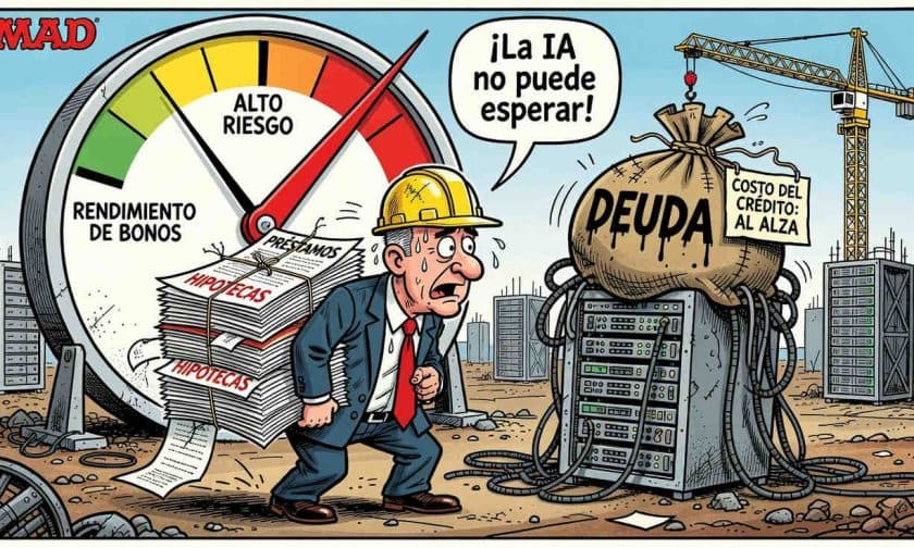 Bonos al 5%: cómo encarecen la deuda los centros de datos de IA