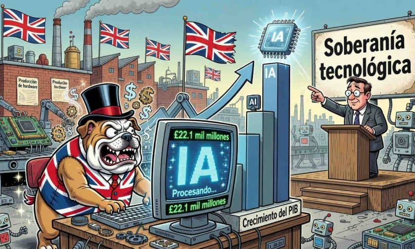 IA impulsa economía británica: sector tech lidera con 0,4% de crecimiento
