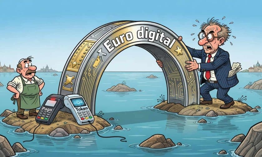 Euro digital: BCE advierte riesgo de fragmentación sin solución común