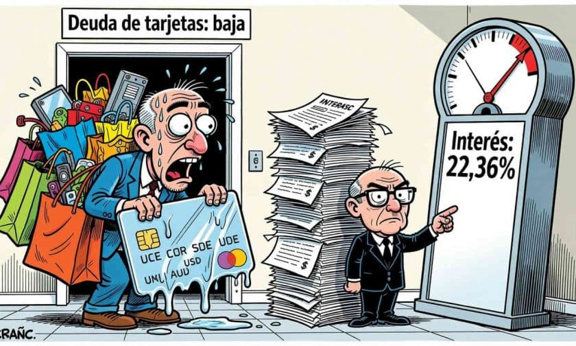Crédito al consumo EE.UU.: tarjetas caen y frenan el crecimiento