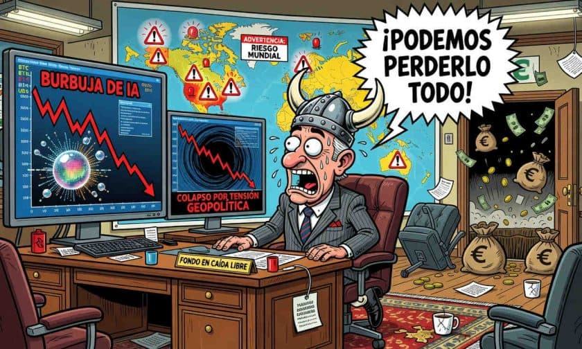 Fondo soberano de Noruega: riesgo de pérdida del 37% por IA