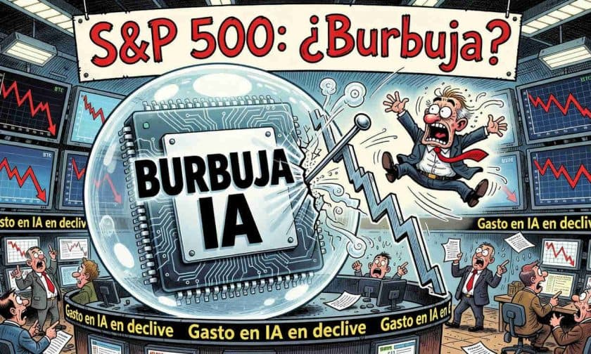 Desaceleración de gasto en IA: S&P 500 enfrenta riesgo de corrección