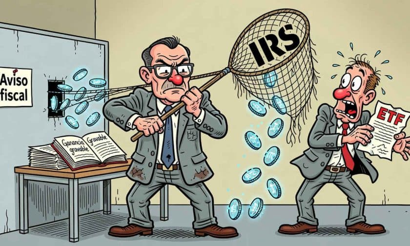 IRS cuestiona estrategias fiscales de ETF de criptomonedas