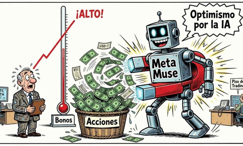 Fondos de acciones globales: US$ 44.100 millones en entradas por optimismo en IA