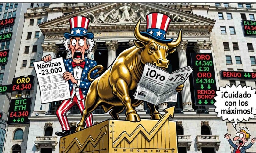 Oro se estabiliza tras avance de 7% semanal: ¿qué esperar?