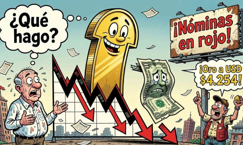 Oro sube a USD $4.254 tras caída de empleos en julio