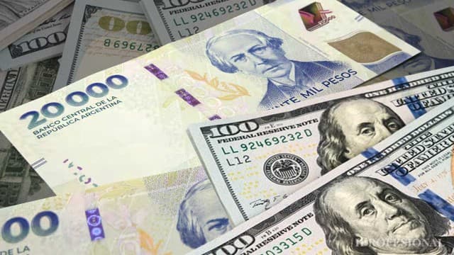 Peso argentino: -18,9% anual y 38 puntos bajo la mejor moneda
