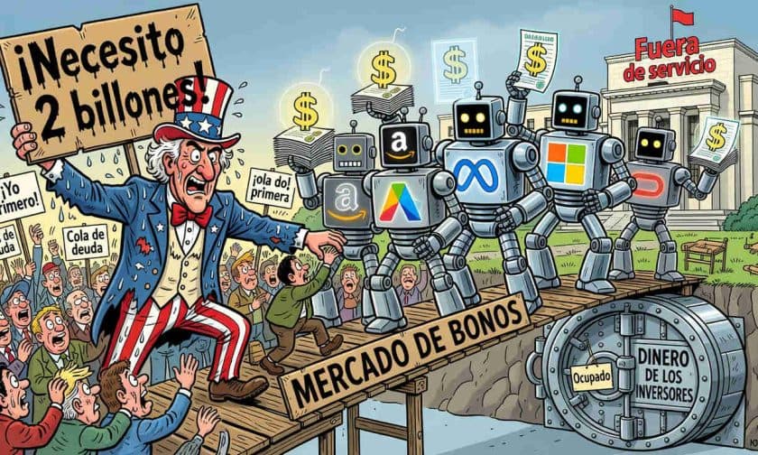 Deuda de gigantes tech supera US$ 194 mil millones en 2026