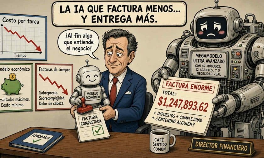 IA más barata: empresas estadounidenses reducen costos